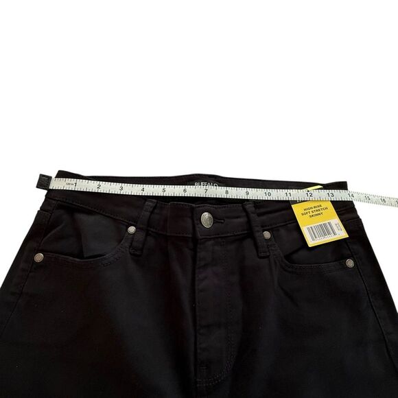 David Bitton Black High-Rise Soft Stretch Skinny Jeans size 6 NWT - Picture 7 of 12